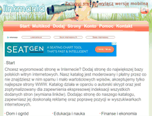 Tablet Screenshot of linkmania.pl